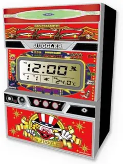 JUGGLER スロットクロック ジャグラー 時計 置き時計