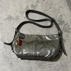 COACH Punching Signature Shoulder Bag
