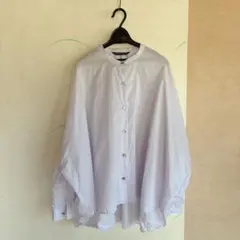 ノーカラーシャツ シャツ