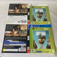 2点 ダミージャケット セインツ・ロウ 販促 展示用 PS5 PS4 非売品