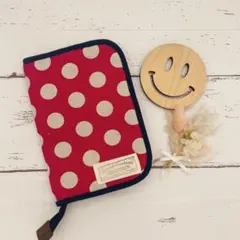 ☆ハンドメイド☆ピンクドット 母子手帳ケース マルチケース 通帳ケース