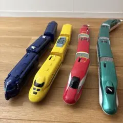 プラレール 車両セット はやぶさ・こまち・ドクターイエロー・ラピート