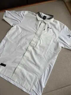 OAKLEY オークリー ゴルフシャツ 半袖 ホワイト JPN XL