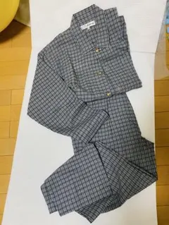 WELDON メンズ パジャマ チェック柄 Lサイズ