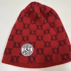 and per se ニット帽 レッド ゴルフウェアのサムネイル
