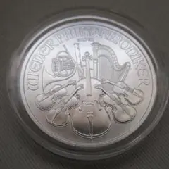 ウィーン・フィル 1オンス銀貨 2008年初年発行 田中貴金属オリジナルケース入 ウィーン・フィル 1オンス銀貨 2008年初年発行 田中貴金属