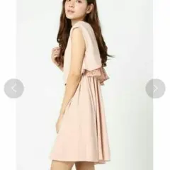 新品■イエナ■4WAYバックレースブラウス×ジョーゼットワンピースセットアップのサムネイル