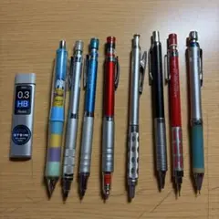 製図用シャープペンシル まとめ売り 11本セット シャープペンシル まとめ売り 11本セット 製図用など - メルカリ
