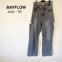 BAYFLOW ダメージデニムパンツ Mサイズ