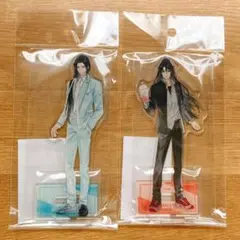 魔道祖師 公式茶屋 アクリルフィギュア 魔道学園 2点 魏無羨 藍忘機