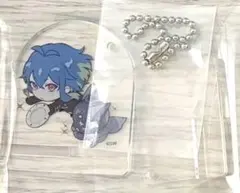 あくねこ 悪魔執事と黒い猫 ミニアクスタキー バスティン 一緒に喜ぶver