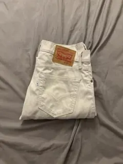 Levi’s 511 ホワイトデニム W29 L32 サークルR 赤タブ
