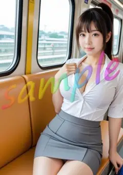 NS163【1点物】 A4ポスター AI 写真 リアル 美女 グラビア 彼女