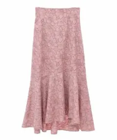 31 Sons de mode 花柄フレアロングスカート
