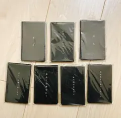 ポチ袋　10枚×7種　封筒　シンプル 黒　縁起　お祝い