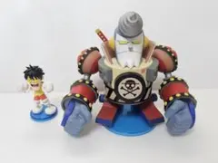 【本日限定500円お値引き中】ワンピースフィギュア フランキー将軍 ルフィセット