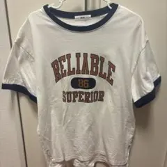 WEGO リンガーTシャツ Sサイズ