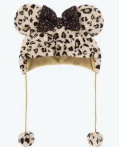 ディズニー ヒョウ柄ファンキャップ ブラウン