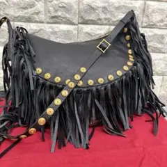 超美品　VALENTINO ヴァレンティノ フリンジ ショルダーバッグのサムネイル