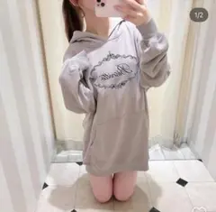 evelyn スウェット　ワンピース　ピンク