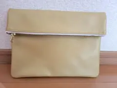 DELFONICS ポーチ イエローゴールド