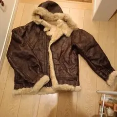 B-3 フライトジャケット　ライダース　レザージャケット　ムートンジャケット