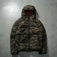 チ*ビ様 y2k archive 中綿ダウンジャケット パーカー 迷彩 カモ柄