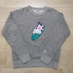 TES　テス　エンドレスサマー　トレーナー　スウェット　グレー