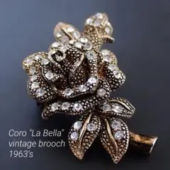 【限定品】CORO コロ ヴィンテージ ブローチ 1963年製 LaBellaのサムネイル