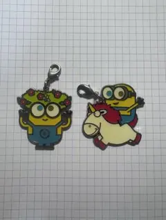 ミニオン メタルキーホルダー 2点セット USJ