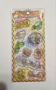 クラックス なっとうちゃん キラキラ ウォーターインシール