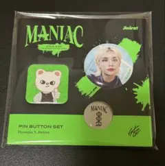 straykids スキズ maniac ヒョンジン ジニレット 缶バッジ