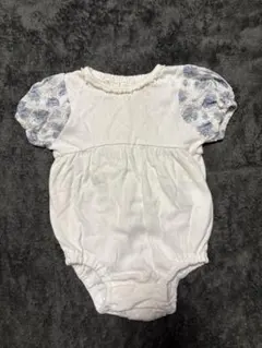 バースデイ コトリ 花柄ブラウスロンパース