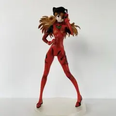 一番くじ エヴァンゲリオン アスカ フィギュア プラグスーツ 猫耳キャップ