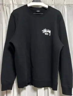 Stussy】 ブラック スウェット 野村訓市着用モデル - メルカリ