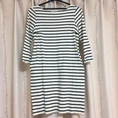 earth music&ecology ボーダーワンピース