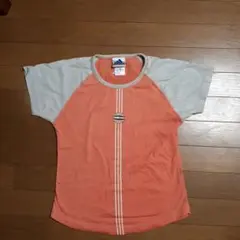 アディダス Tシャツ サーモンピンク スポーツ レディースM半袖