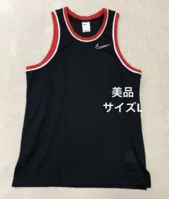 Nike ナイキ　Dri-FIT タンクトップ 黒/赤　サイズL