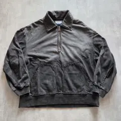 MAISON SPECIAL　HALF ZIP SWEATのサムネイル