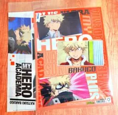 僕のヒーローアカデミア 爆豪勝己 クリアファイル 2枚セット
