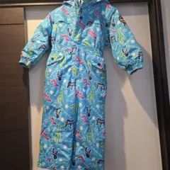 スキーウェア　子ども　100 カロライン　動物柄