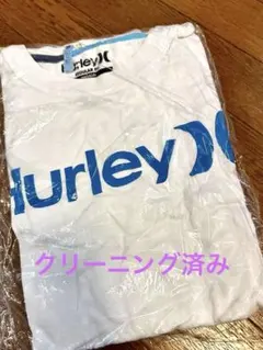 Hurley Tシャツ ホワイト ブルー ロゴ　Mのサムネイル