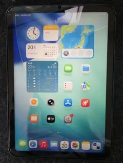 iPad mini 第6世代 64GB セルラーモデル 動作良好 画面ヒビあり