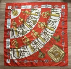 美品　HERMES エルメス　大判スカーフ　カレ90