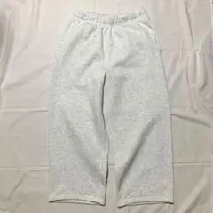 gu スウェットパンツ　リメイク半端丈