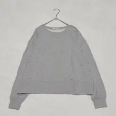 フリークスストア クルーネックスウェット 裾スリット ゆったり E11483