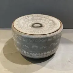 茶道具 三島手 狂言平水指 平水指 水指