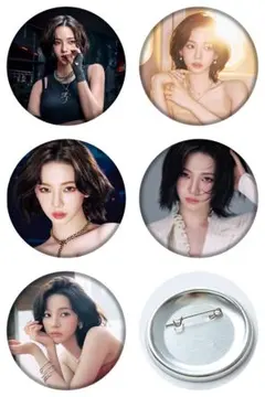 aespa ソウル　ポップアップ　ピンバッチ　カリナ aespa ソウル ポップアップ ピンバッチ カリナ