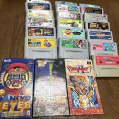 【動作未確認】スーパーファミコン　ゲームソフト　22点