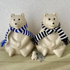 ポーラーベア 置物